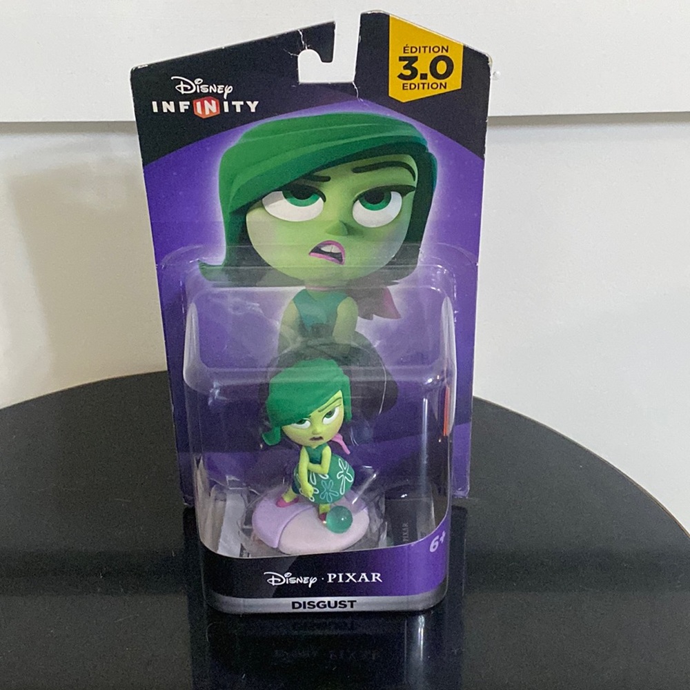 New Sealed Disney Infinity 3.0 Disgust Figure Inside Out Pixar Vintage ToyDescri